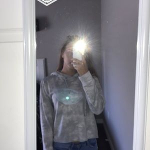 Cropped Forever 21 hoodie